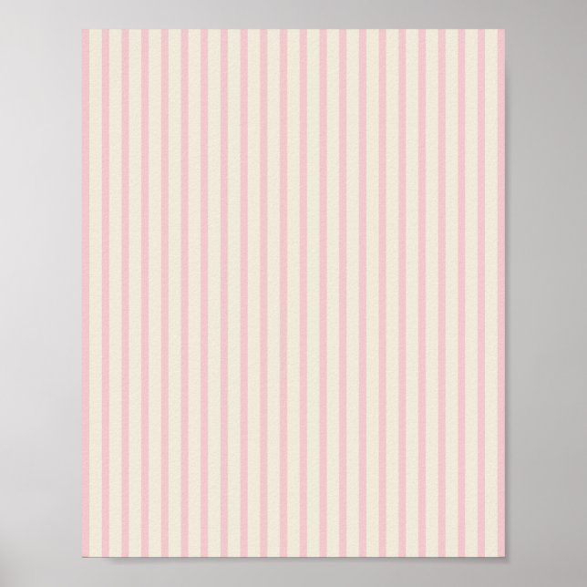 Poster Gratté rose (Devant)