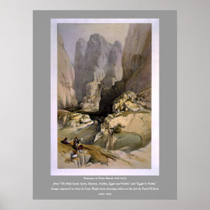 Poster Gravé sur pierre par Louis Haghe