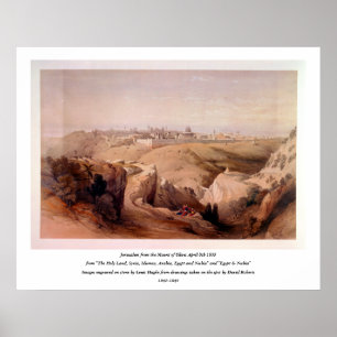 Poster Gravé sur pierre par Louis Haghe