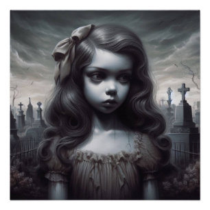 Poster Graveyard Girl