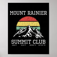 Gravi le sommet du Mont Rainier Club de randonnée