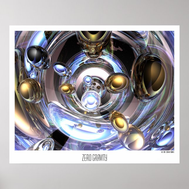 Poster Gravité zéro (Devant)