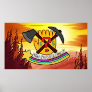 Poster Gravity Falls Take Back The Falls
