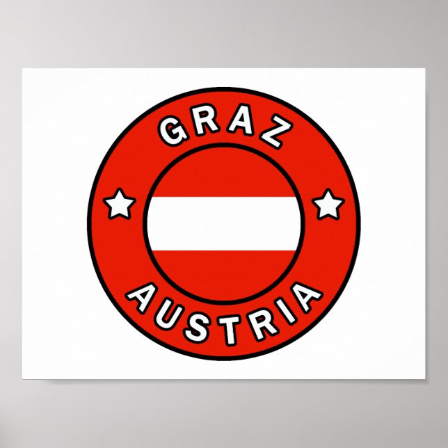 Poster Graz Autriche (Devant)