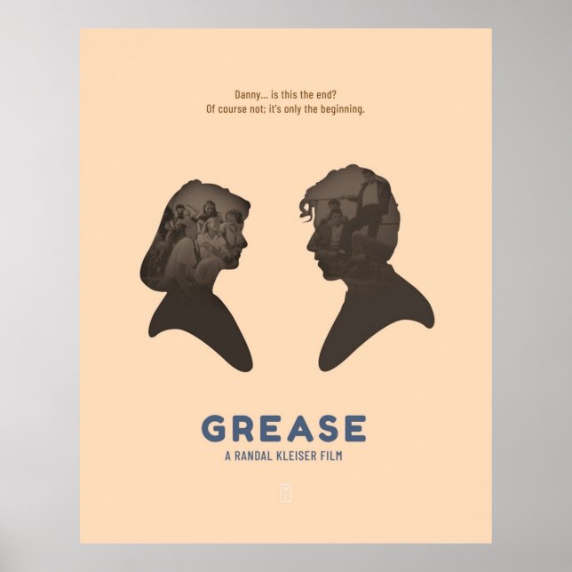 Poster Grease (Devant)