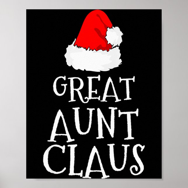Poster Great Aunt Claus Christmas Santa's Pajama Family M (Devant)