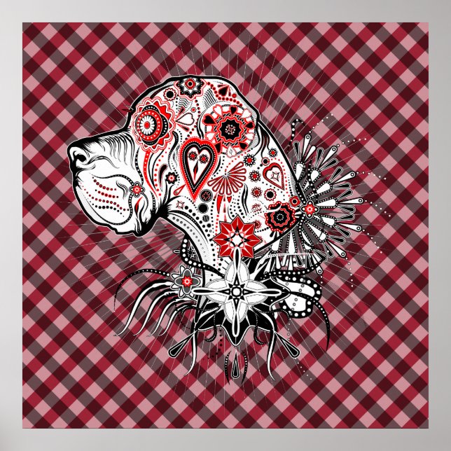 Poster Great Dane (Devant)