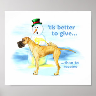 Poster Great Dane BTG Brindle UC