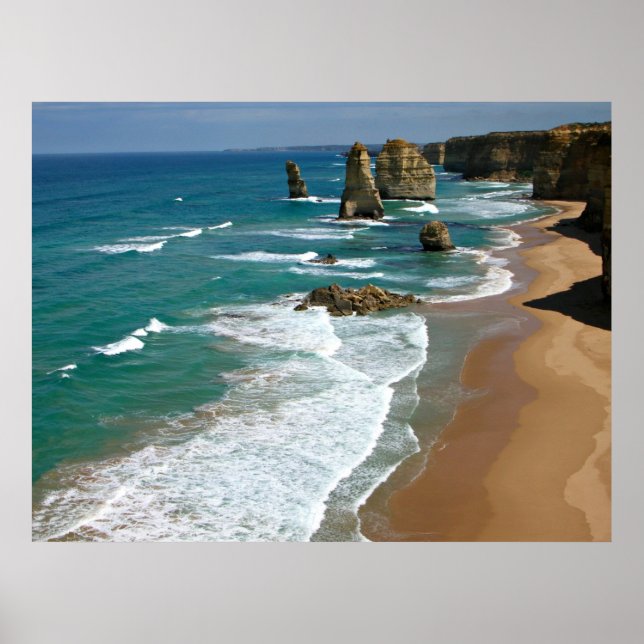 Poster Great Ocean Road, Australie (Devant)