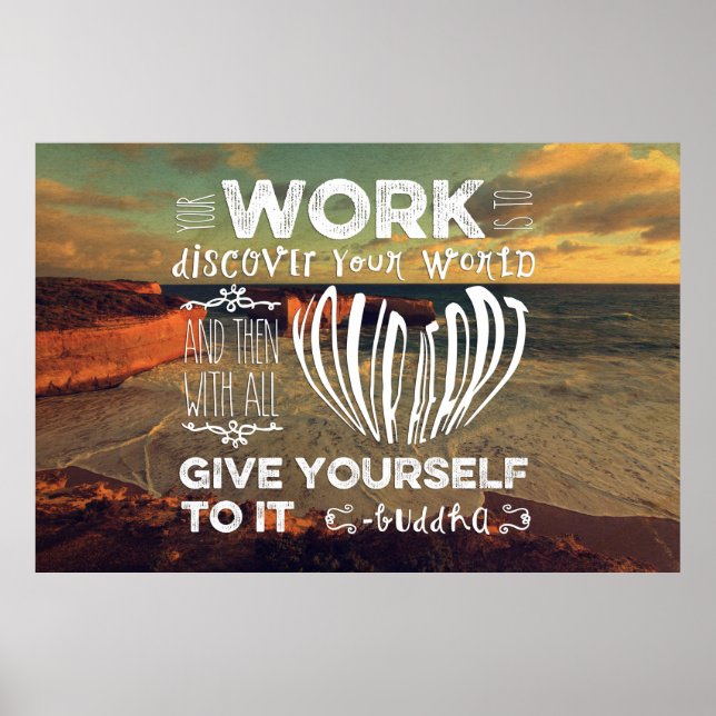 Poster Great Ocean Road Votre travail Découvrez World Hea (Devant)