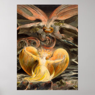 Poster Great Red Dragon and the Woman Clothed with Sun