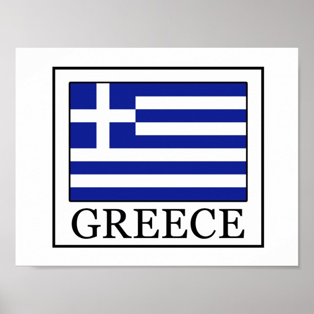 Poster Grèce (Devant)