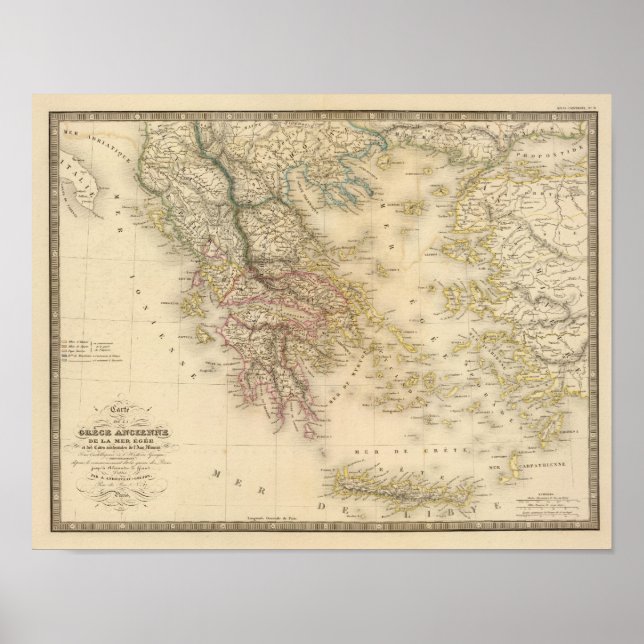 Poster Grèce antique 2 (Devant)