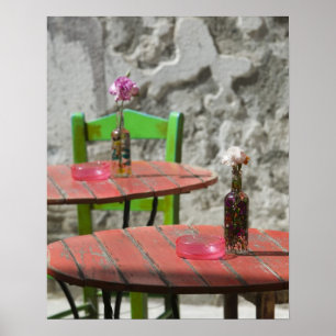 Poster GRÈCE, CRÈTE, Province de Hania, Hania : Coloré 2