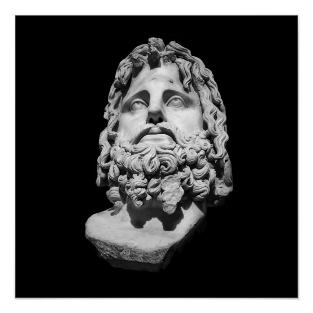 Poster Greco Roman Bust (Devant)