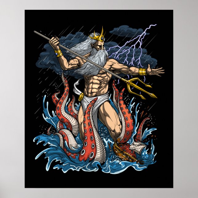 Poster Greek God (Devant)