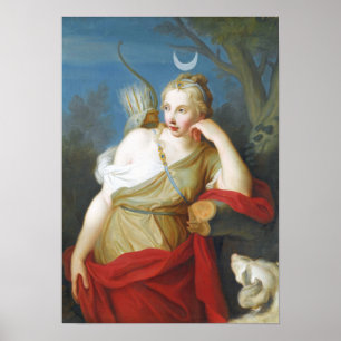 Poster Greek Goddess Diana of the Hunt