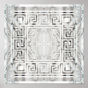 Poster Greek Meander
