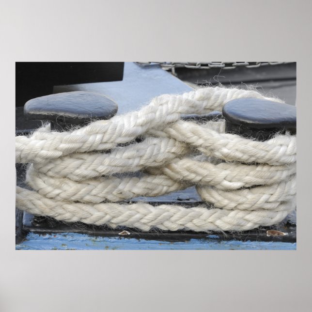 Poster Gréement de bateau (Devant)