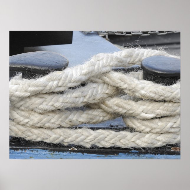 Poster Gréement de bateau (Devant)