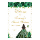 Green Dark Skin Girl Sweet sixteen Bienvenue