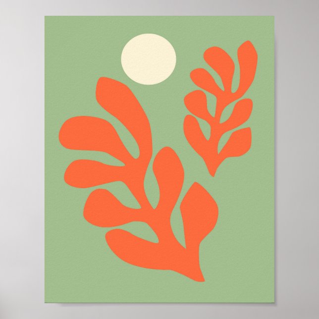Poster Green Matisse (Devant)