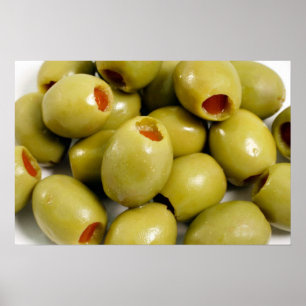 Poster Green olives
