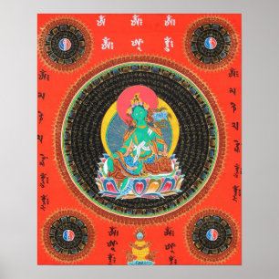 Poster Green Tara