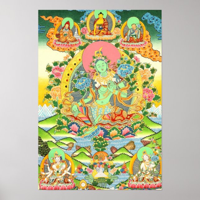 Poster Green Tara (Devant)