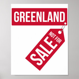 POSTER GREENLAND NOT FOR SALE