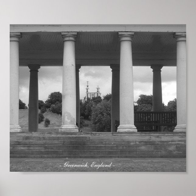 Poster greenwich, Angleterre (Devant)