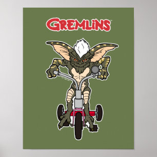 Poster Gremlins   Tricycle de montage en bande