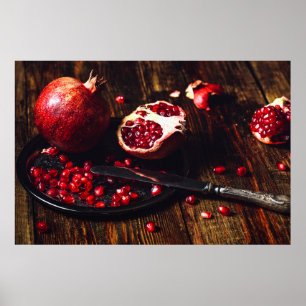 Poster Grenade rubis
