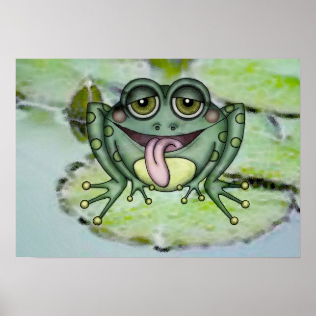 Poster Grenouille (Devant)