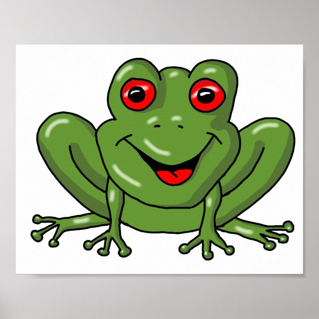 Poster grenouille (Devant)
