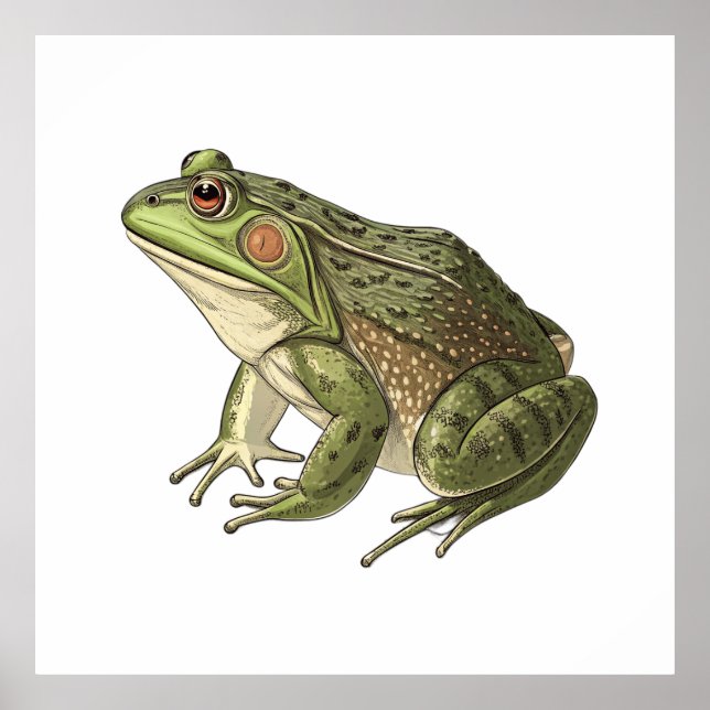 Poster Grenouille (Devant)