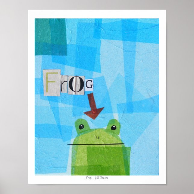 Poster Grenouille! (Devant)