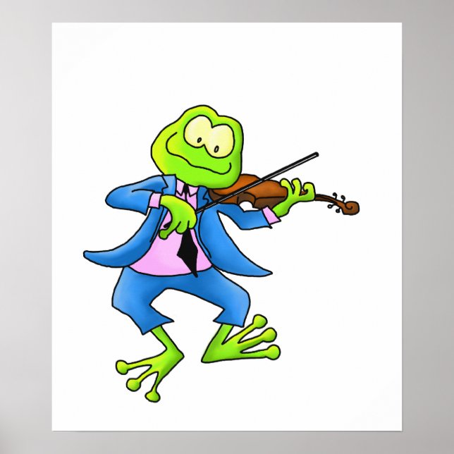 Poster Grenouille (Devant)