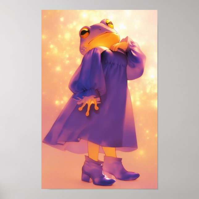 Poster Grenouille (Devant)