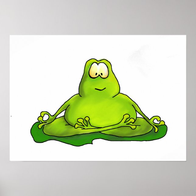 Poster Grenouille à mûrir (Devant)