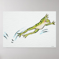 Grenouille en saut 2