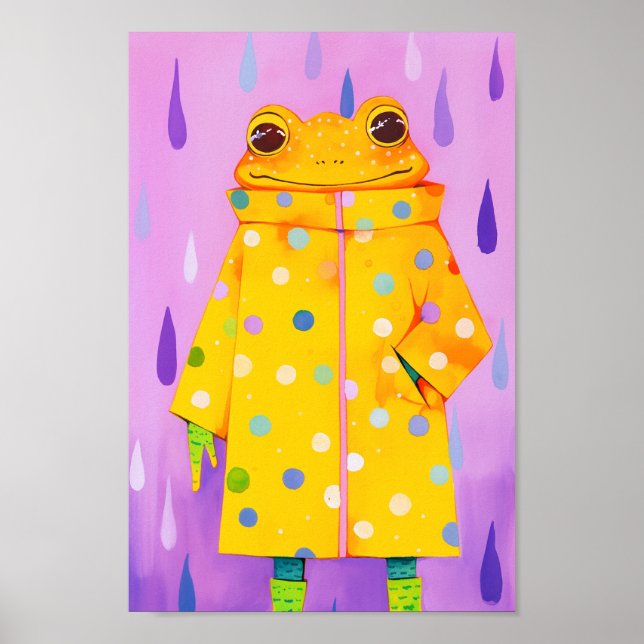 Poster Grenouille mûre (Devant)