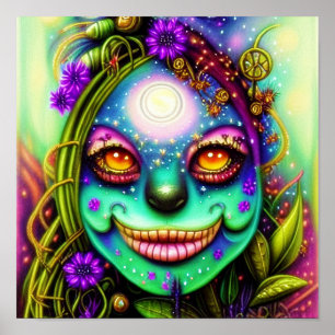 Poster Grenouille sauvage fantastique