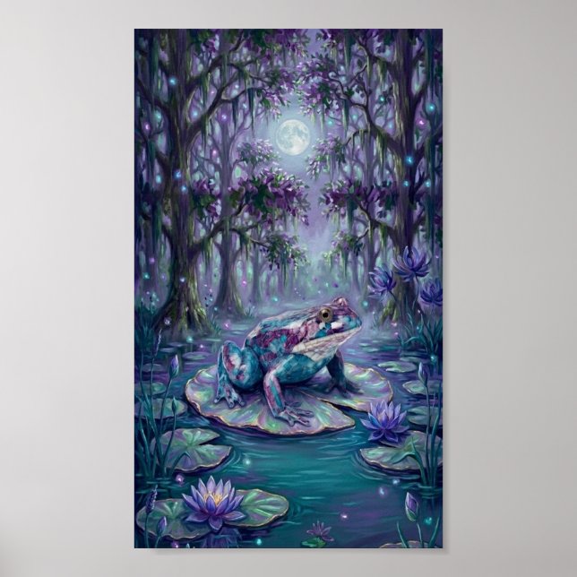 Poster GrenouilleMystiqueMarais (Devant)