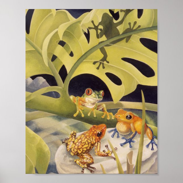 Poster Grenouilles Lotsa ! (Devant)