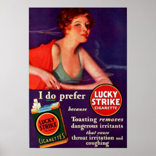 Poster Grève chanceuse de 1930