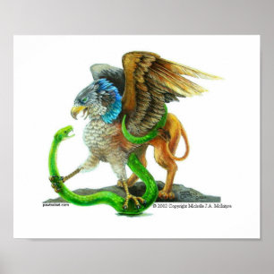 Poster Griffin et le serpent