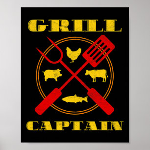 Poster Grill Captain Grill