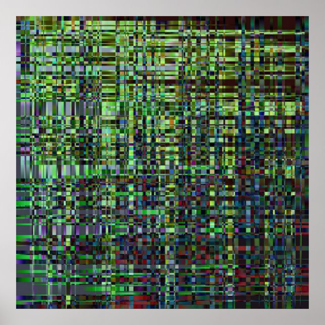 Poster Grille de ville (Devant)