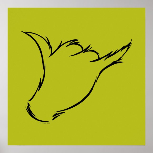 Poster Grille | Le T-shirt de la machine moyenne (Devant)